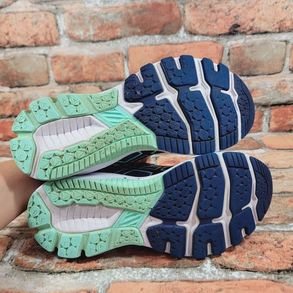 ASICS GT-1000 Running Sneakers Blue/ Green Women's Size 7.5 - Picture 11 of 12